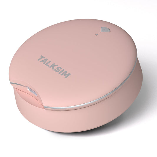 UFO MiFi with 1GB Data, 4G Mobile WiFi Hotspot for USA, 2000mA Battery, Pink