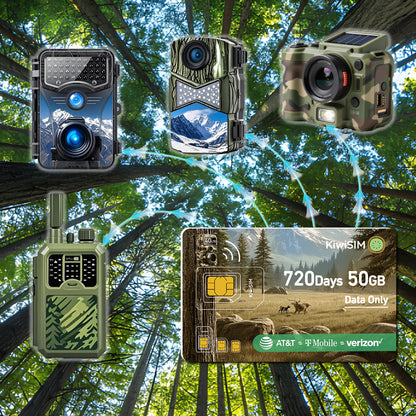 50GB 2 Years | For Trail Camera & Security Camera