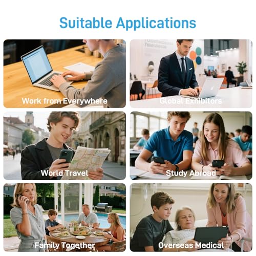 TALKSIM International Data SIM Card 12GB 60 Days, 4G LTE Coverage in 45 Countries