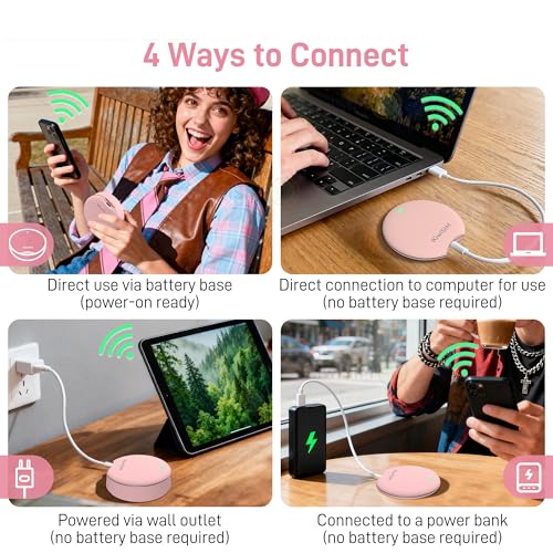 KiwiSIM 4G LTE Mobile Hotspot, Portable WiFi 6 Device 10GB Data 30 Days