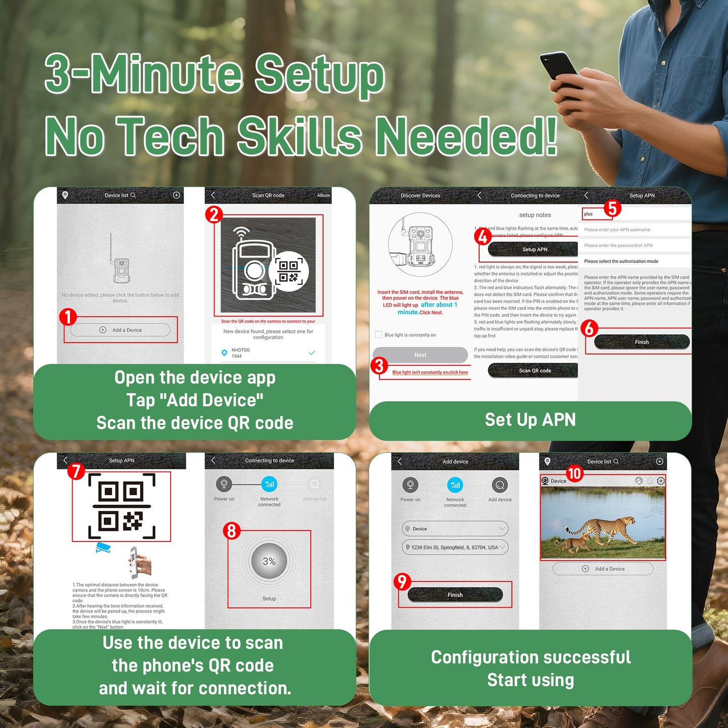 50GB 2 Years | For Trail Camera & Security Camera