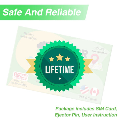 Free 100MB | For Camera Prepaid SIM
